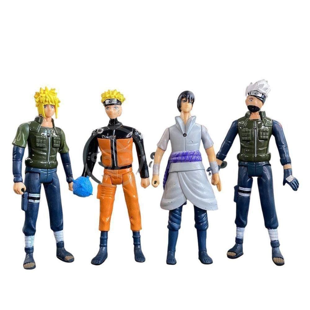 Kit 4 Bonecos Action Figure Naruto