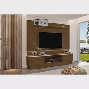 Home Theater London Ideal Para Tvs Até 75 Polegadas Malbec-