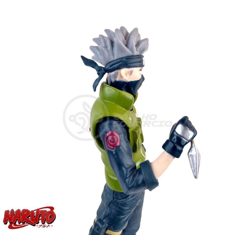 Boneco Action Figure Kakashi Hatake Sharingan 18Cm Naruto