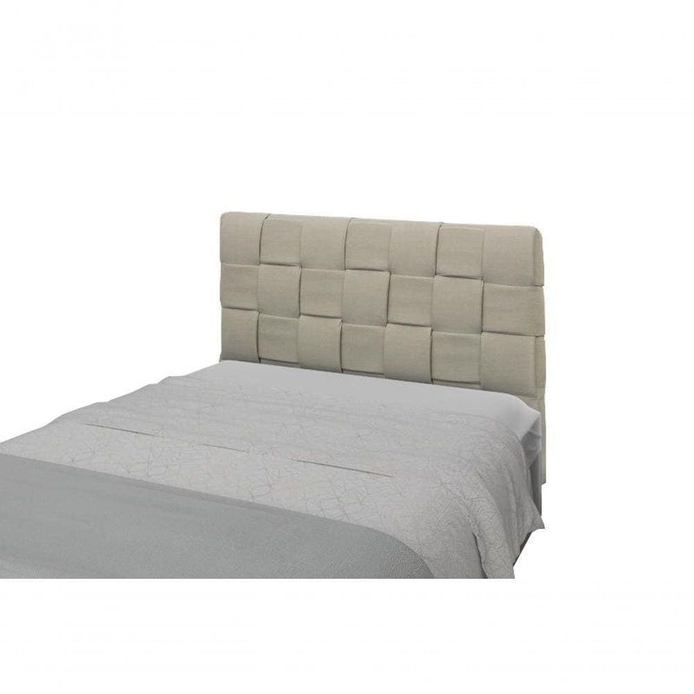 Cabeceira Ravena Plus King Size 1950Mm Linho Cru - Simbal