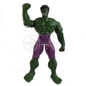 Boneco 25Cm Action Figure Incrivel Hulk + Mascara 16Cm
