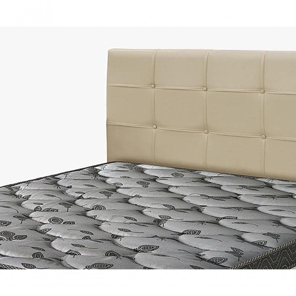 Cabeceira Para Cama Box Casal Fit 1400mm Suede Bege