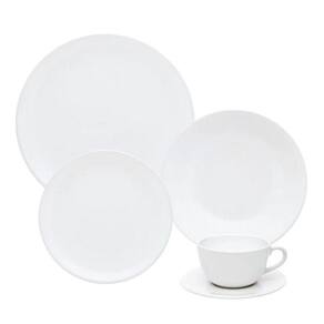 Aparelho De Jantar 30 Peças Unni White Oxford