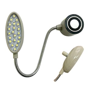 Luminária 20 Lâmpada de Led com Regulagem de Iluminação Para máquinas costura industrial bivolt
