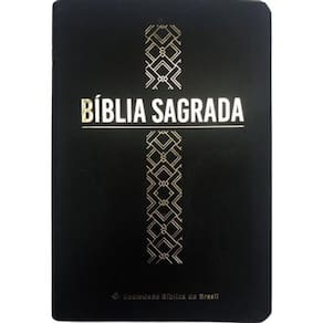 Biblia-RC Letra-Grande-Cruz-preta Luxo