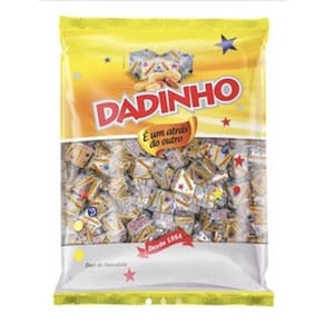 Bala Dadinho Amendoim Tradicional Pacote 600g