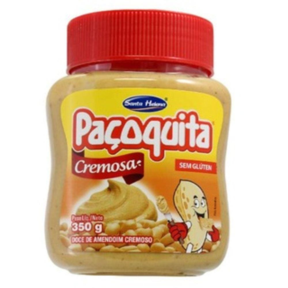Creme Paçoquita Santa Helena Pote 340g