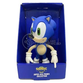 Boneco Action Figure Sonic Grande Super Size - 23Cm - Sonic