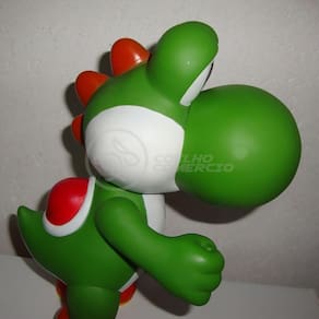 Boneco Action Figure Yoshi Grande Super Size 26Cm - Mario