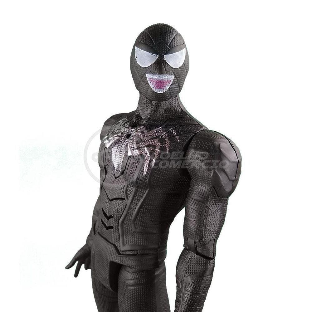 Boneco Articulado 30Cm Action Ação Do Spiderman Venom Marvel