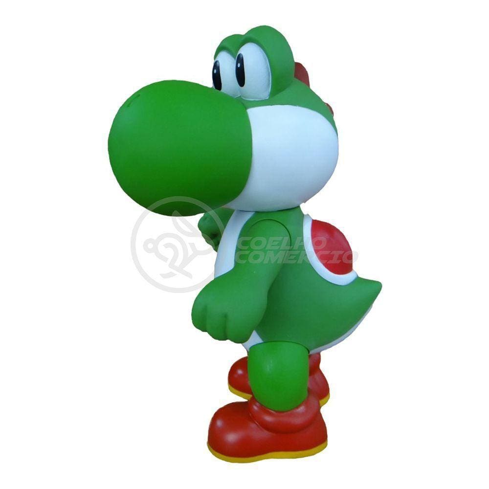 Boneco Action Figure Yoshi Grande Super Size 26Cm - Mario