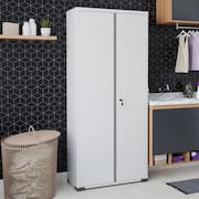 Armário Aço Lavanderia Multiuso Organizador Ea311 Cinza