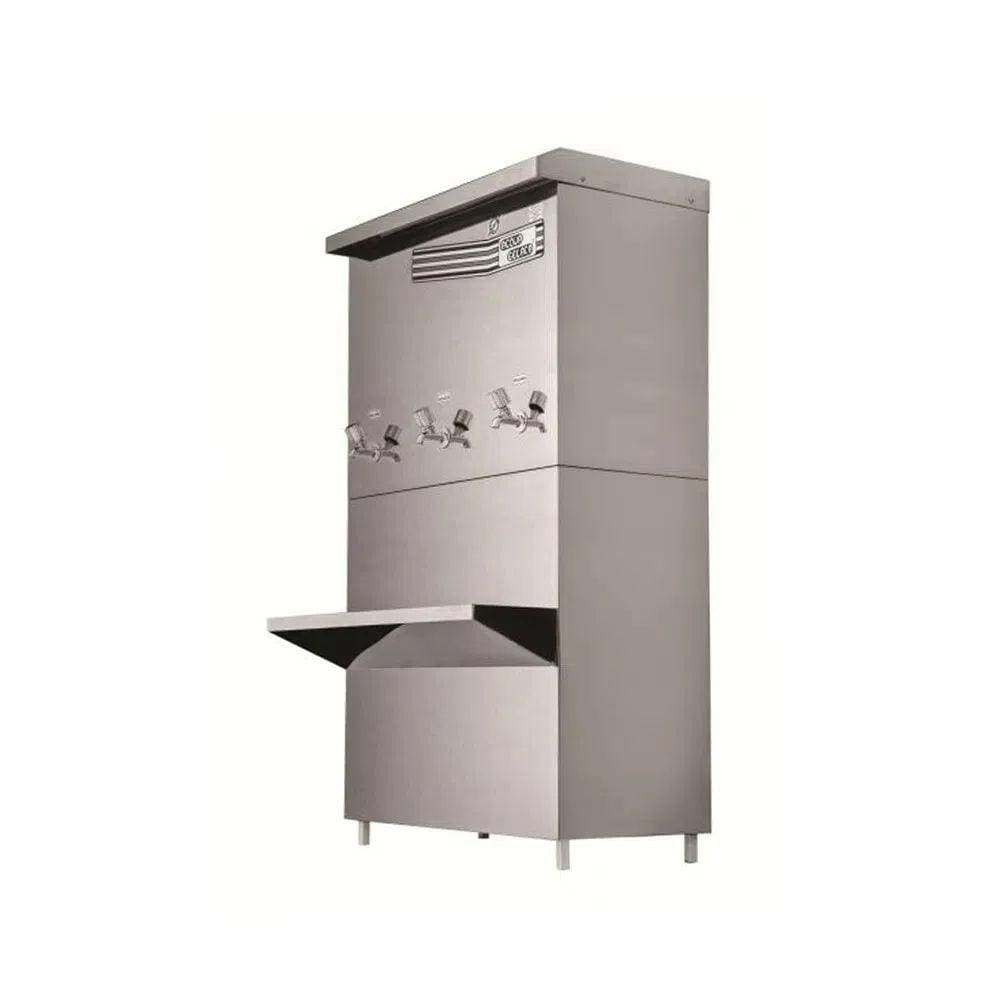 Bebedouro Industrial Acqua Gelata Inox 3 torneiras 100L 220v - PRE100