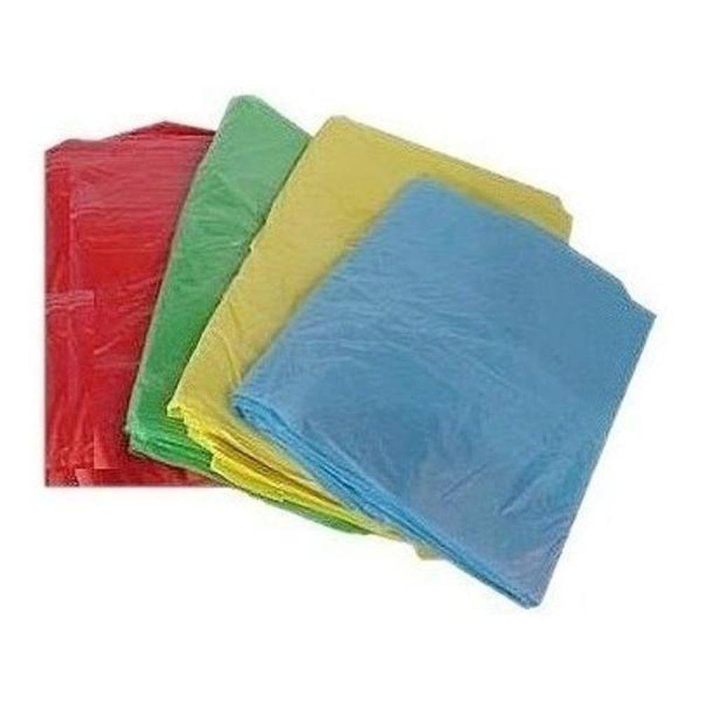 Kit 4 Saco Para Lixo Coleta Seletiva 100Lts Cores +
