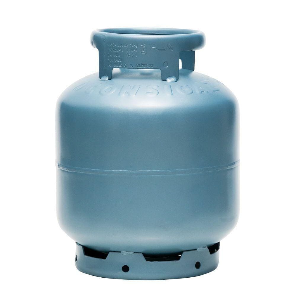 Botijão De Gás Vazio 13kg Consigaz Gas-13 Gas-13