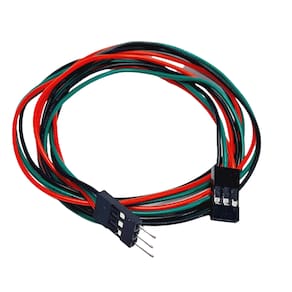 Cabo Jumper Dupont 70Cm Macho/Femea 3 Pinos