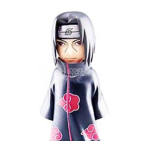 Boneco Action Figure Miniatura Itachi Uchiha Akatsuki Naruto