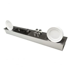 Escorredor Louça De Embutir Promo Resistente Talheres 150cm