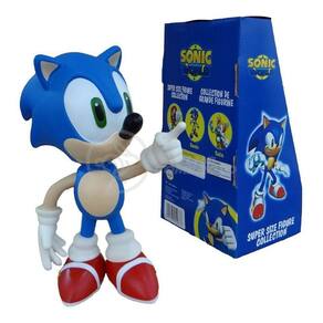Boneco Action Figure Sonic Grande Super Size - 23Cm - Sonic