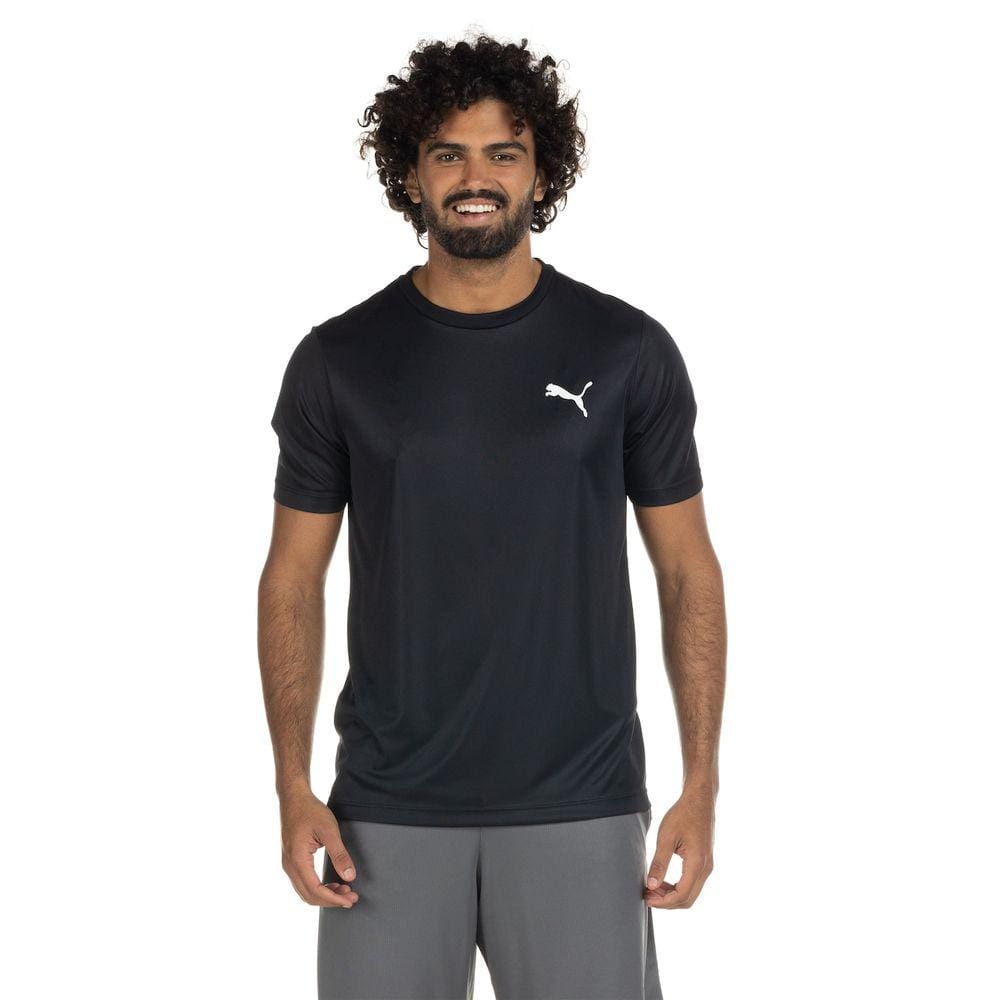 Camiseta Puma Manga Curta Active Small Logo - Masculina