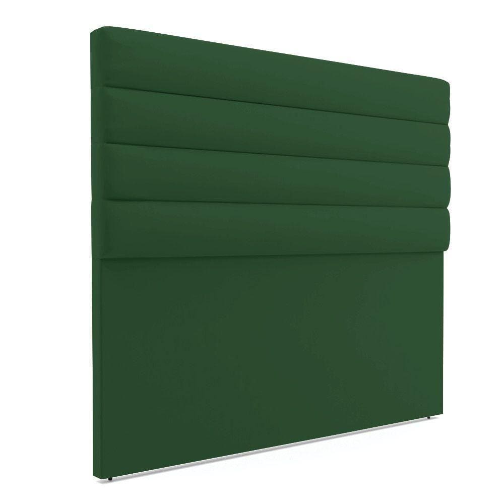 Cabeceira Para Cama Box King 190 Cm Veludo Verde