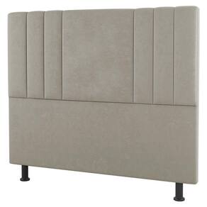 Cabeceira Cama Box Casal Grace 140Cm Sintético Bege