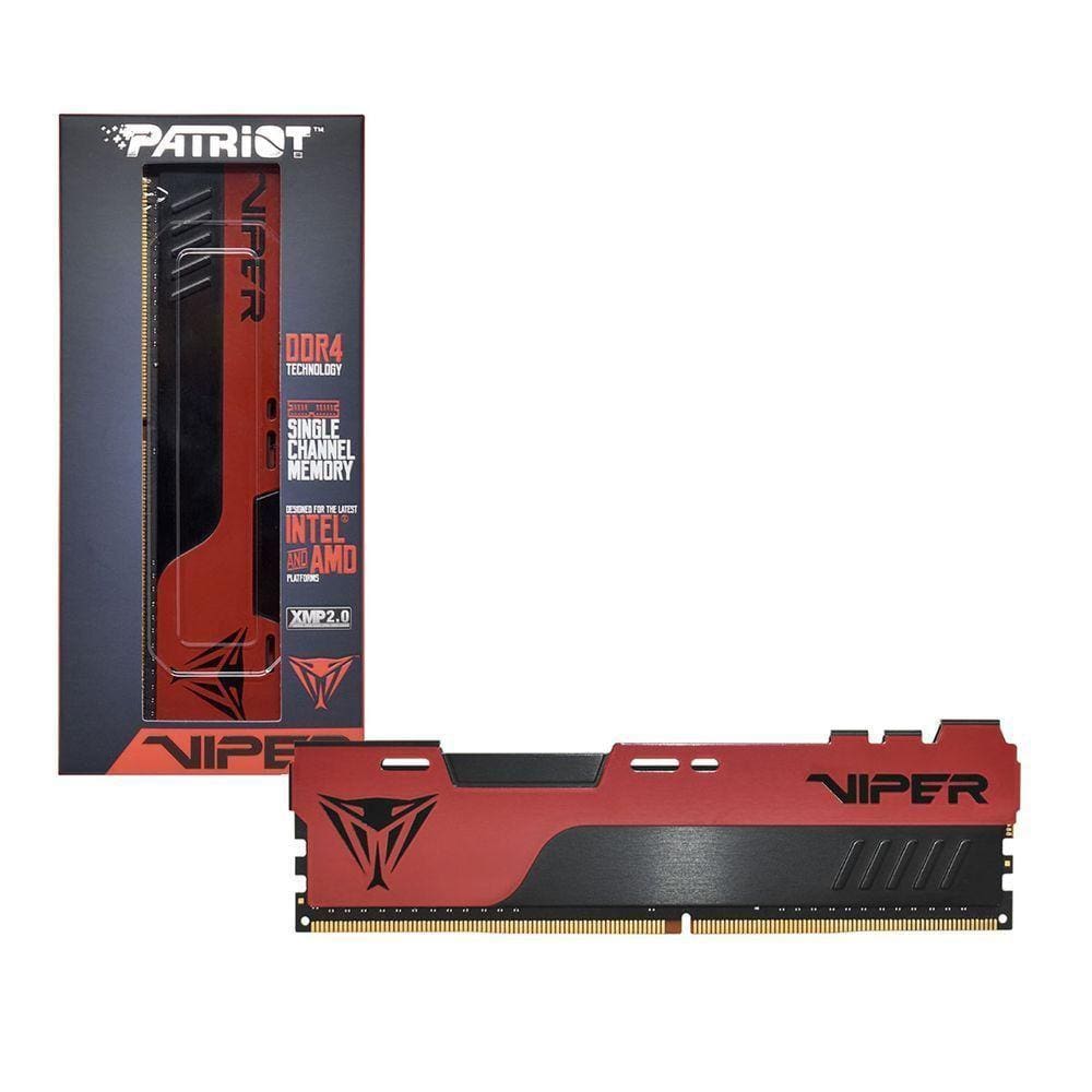 Memória Gamer Patriot Viper Elite Ii 8gb, Ddr4, 3200mhz, Cl18