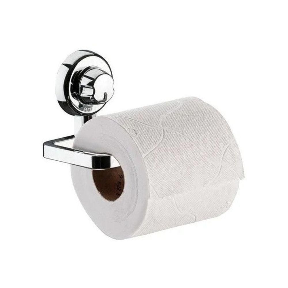 Suporte Papel Higienico Papeleira Indivudal Ventosa Banheiro