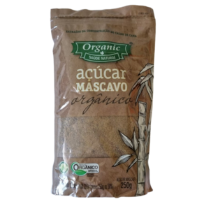 Açúcar Mascavo Orgânico Organic 250g