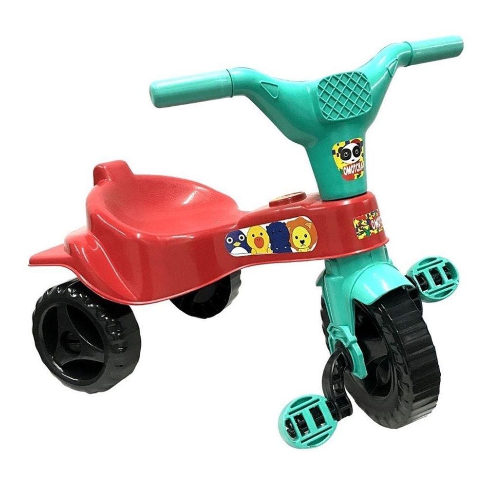 Triciclo Motoca Infantil Tico Tico Dino Rosa Menina Magic em