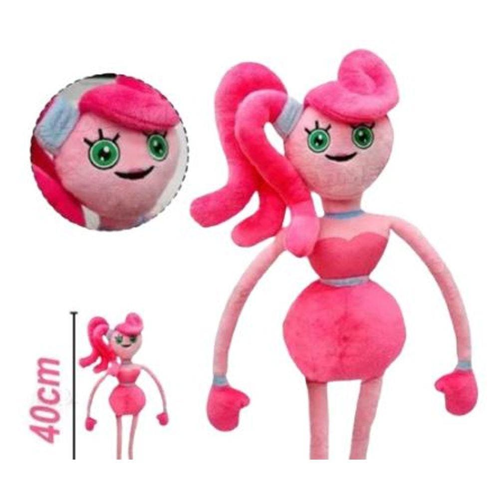 Poppy Playtime Jogo Brinquedos Boneco Pelúcia Huggy Wuggy 40CM