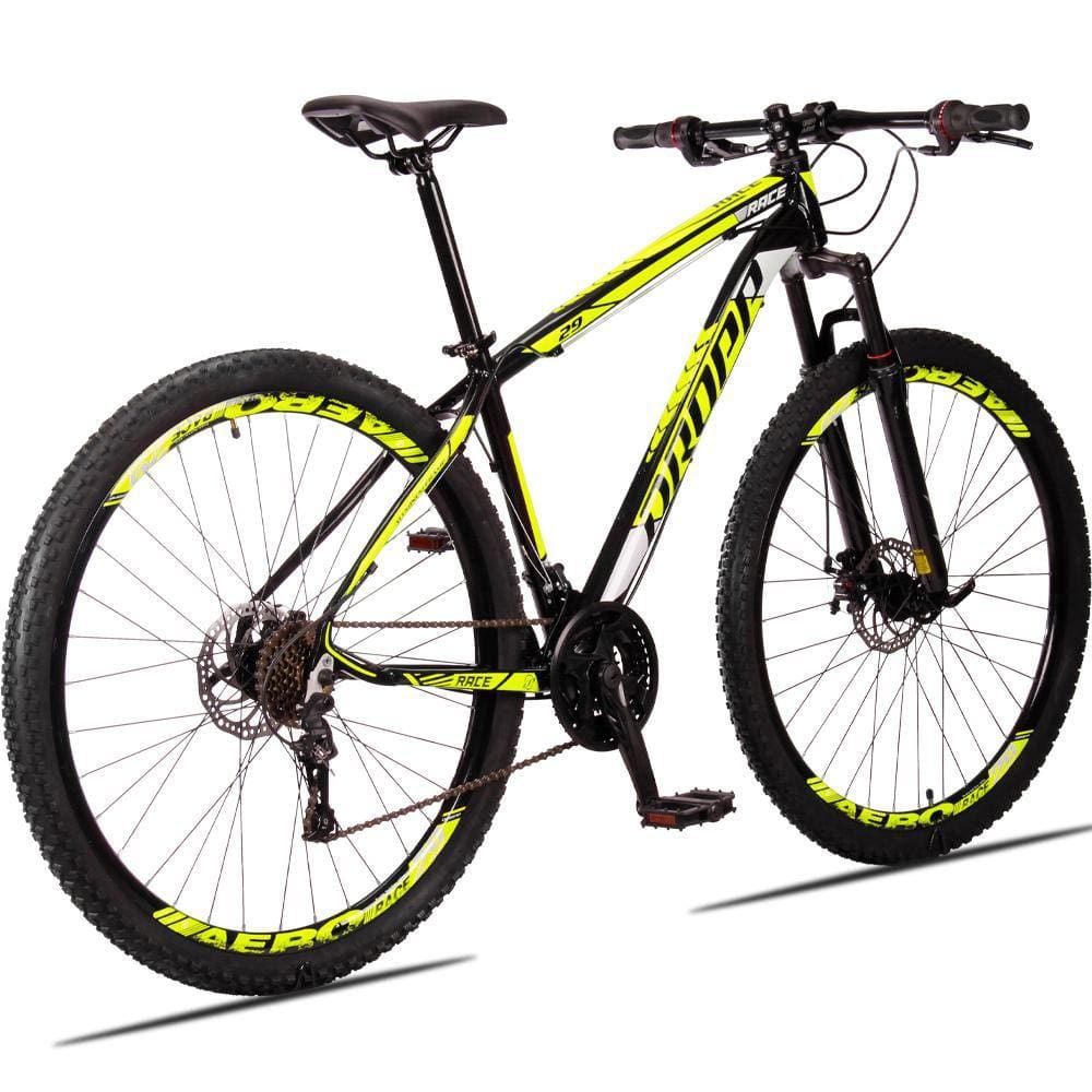 Bicicleta 29 Dropp Race 21V Freio Disco Quadro Alumínio