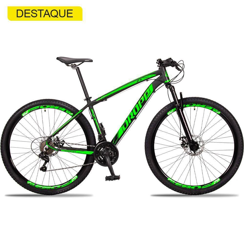 Bicicleta Dropp Z3 Disc M Aro 29 Susp. Dianteira 21 Marchas - Verde