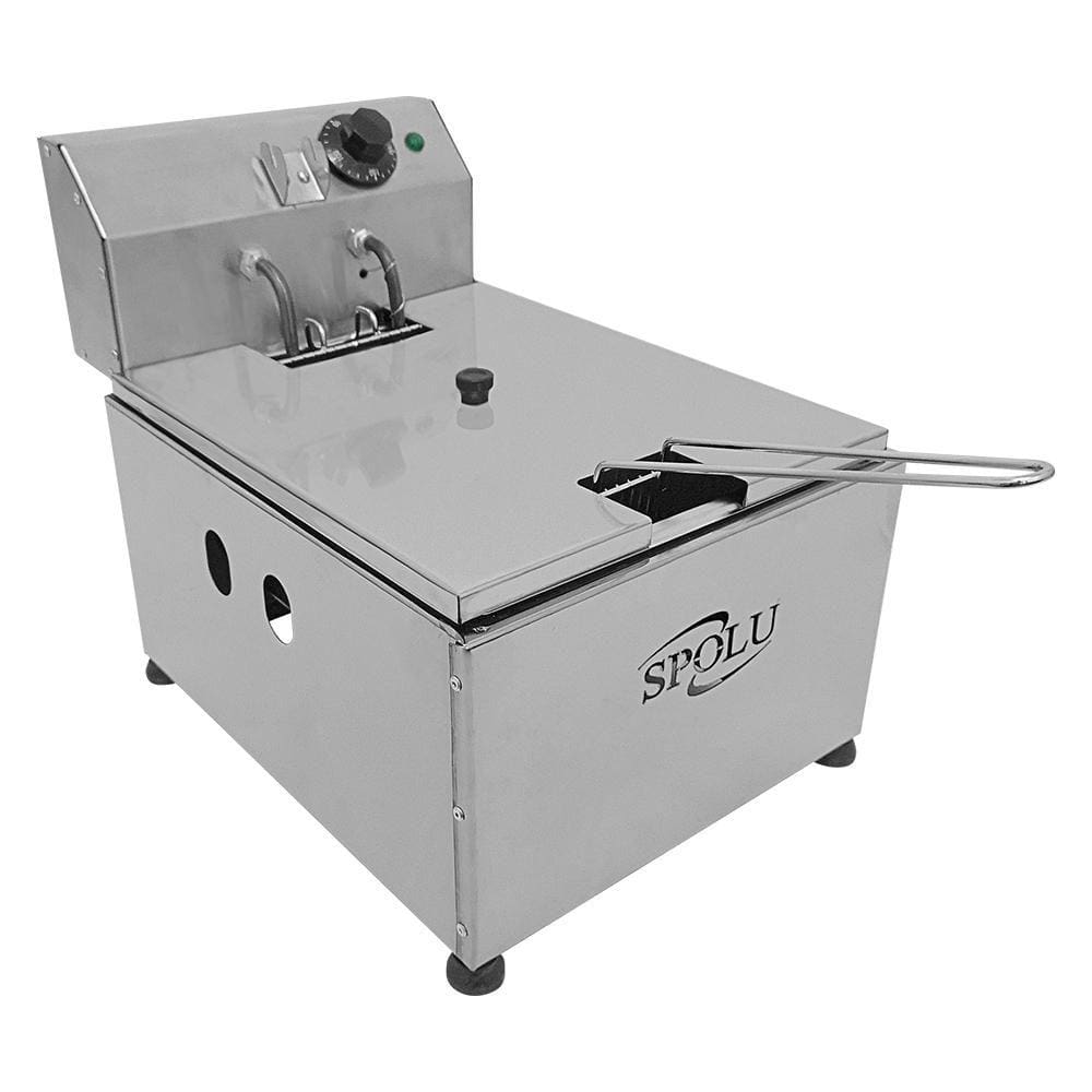 Fritadeira Elétrica 1 Cuba 6 Litros 127v Spolu SPL-572