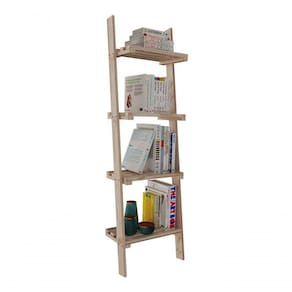 Estante Para Cozinha Escada 4 Prateleiras Rusticas