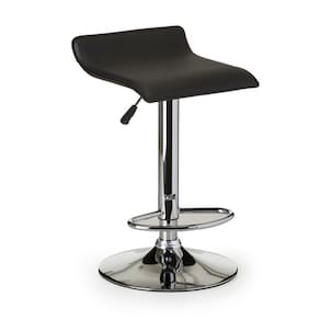 Banqueta Wave OR Design Preto/Cromado