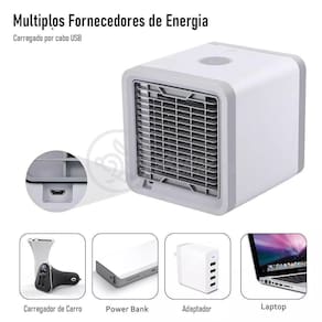 Ar Condicionado Portátil Air Cooler Umidificador Climatizador