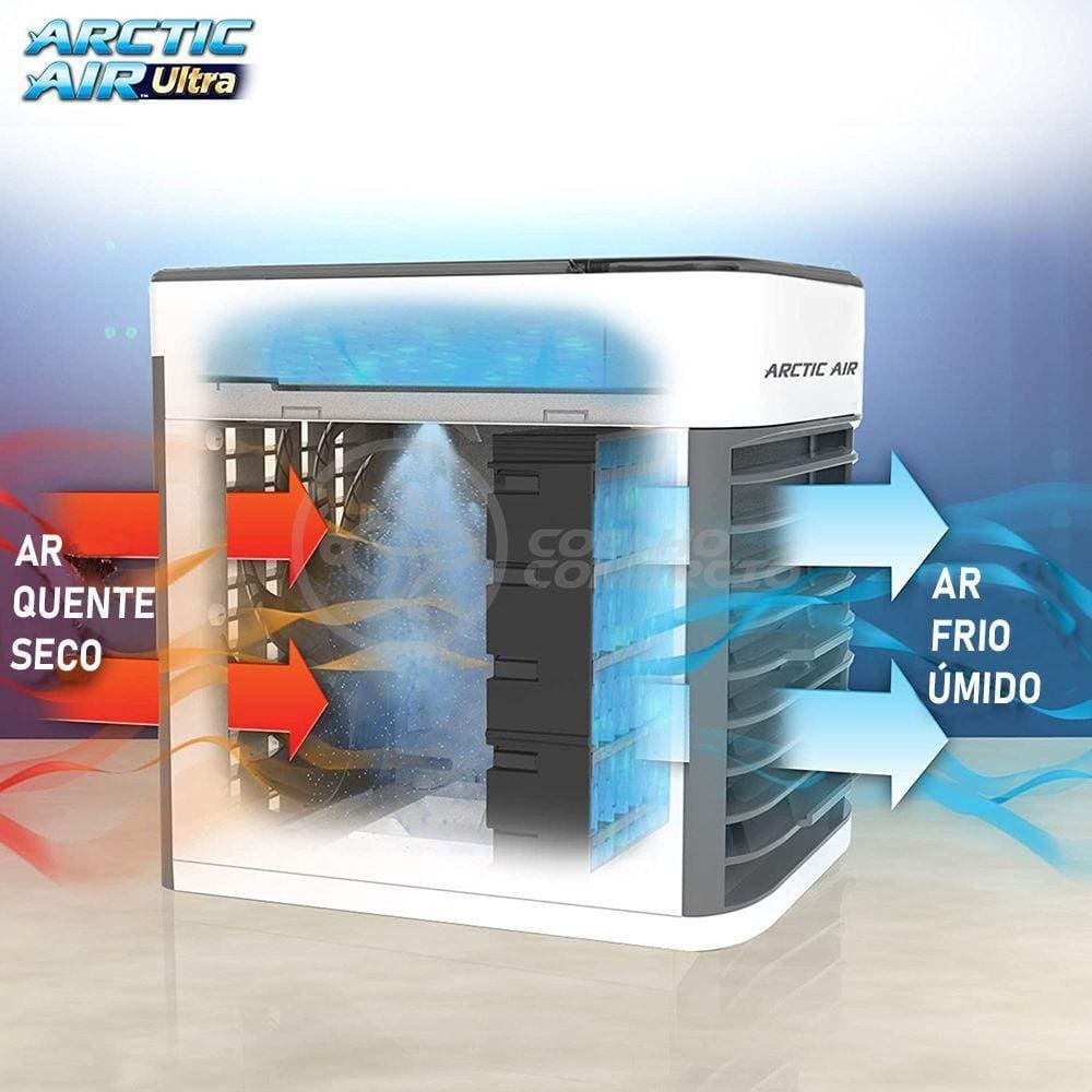 Ar Condicionado Portátil Air Cooler Umidificador Climatizador