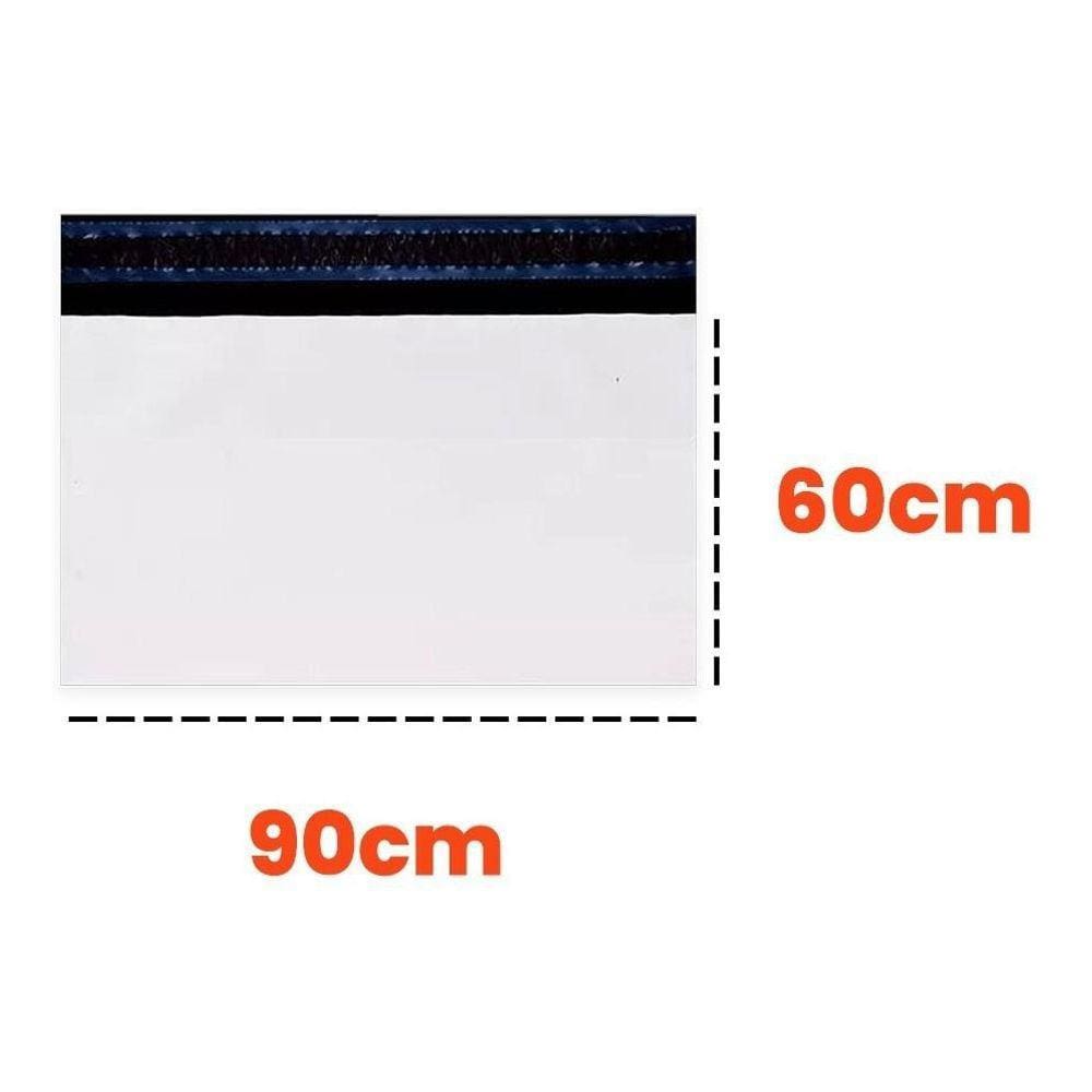 Kit 100 Envelopes Segurança Embalagem Alta Resistência 90X60