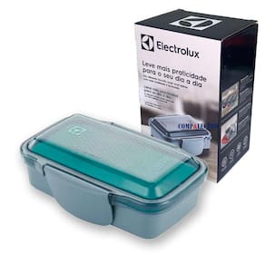 Marmita Lunch Box Pote Electrolux C Divisória verde