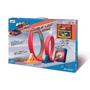 Pista Duplo Looping- Fresh Metal - Maisto