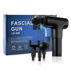 Massageador Muscular Facial Físico 6 Níveis Le 320 Preto