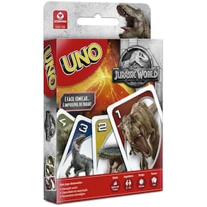 Jogo De Cartas Uno Giant Jurassic World 3