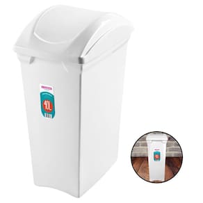 Lixeira 40 Litros Com Tampa Basculante Cesto Lixo Cozinha Banheiro Escritório - SR64/1 Sanremo