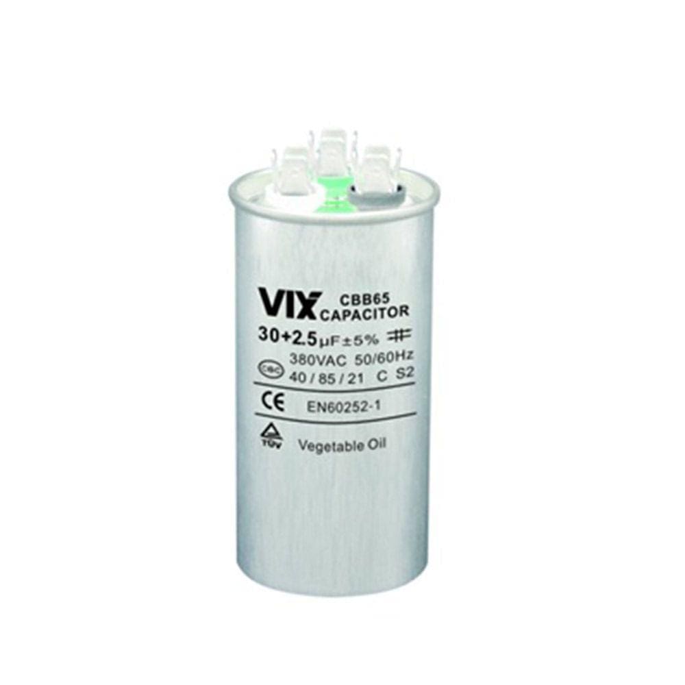 Capacitor Duplo Vix 30 + 2.5UF – 380 Volts