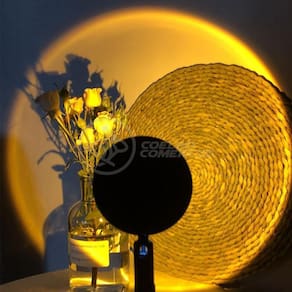 Projetor Mini Ring Light Sunset Tik Tok Usb Pôr Do Sol Nº8