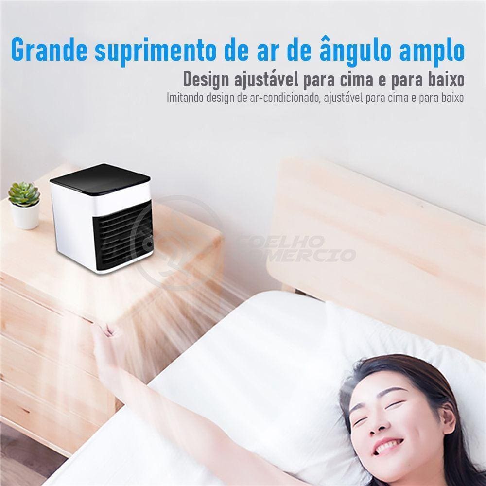Ar Condicionado Portátil Air Cooler Umidificador Climatizador