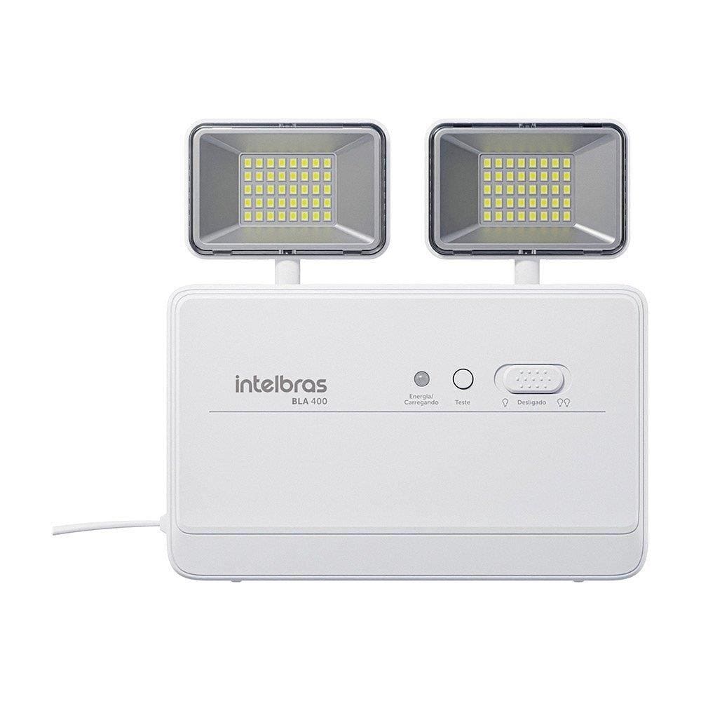 Bloco de Iluminação Autônomo Intelbras BLA400, Branco