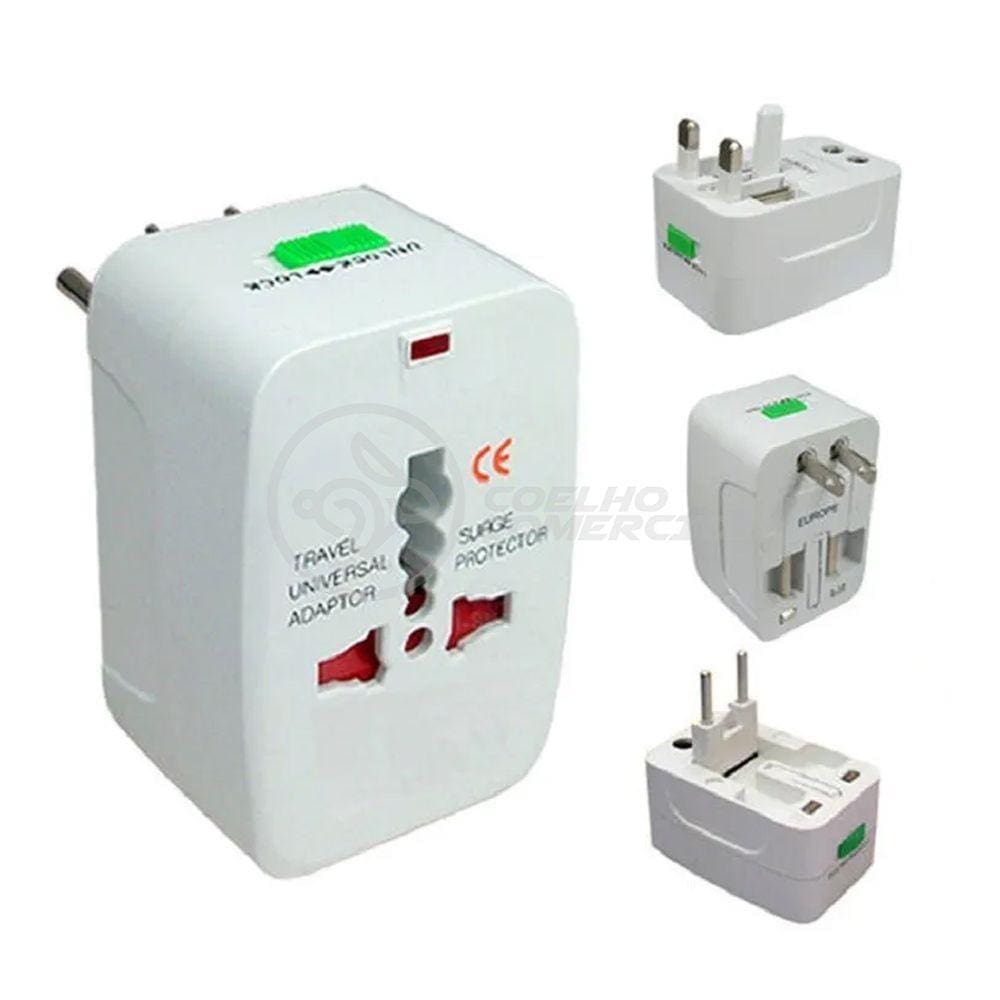 Adaptador Tomada Universal Padrão Bivolt Aio