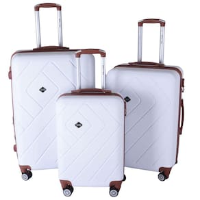 Conjunto 3 Peças Mala Viagem P 10kg + M 23Kg + G 30Kg Madri 360 Graus MD2230